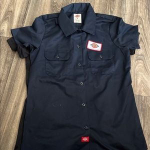 NEW Women’s Dickies Original Work Shirt - Dark Blue